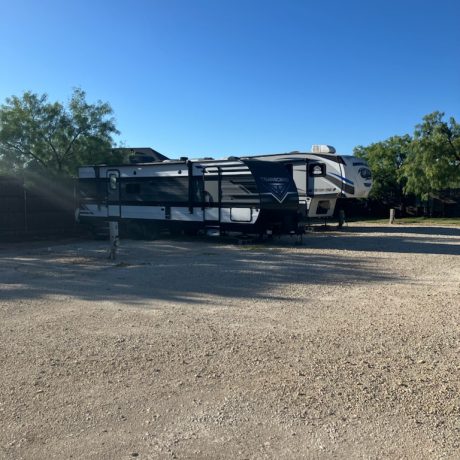 RV sites at Double D RV Park in Abilene TX