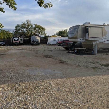 RV sites at Double D RV Park in Abilene TX